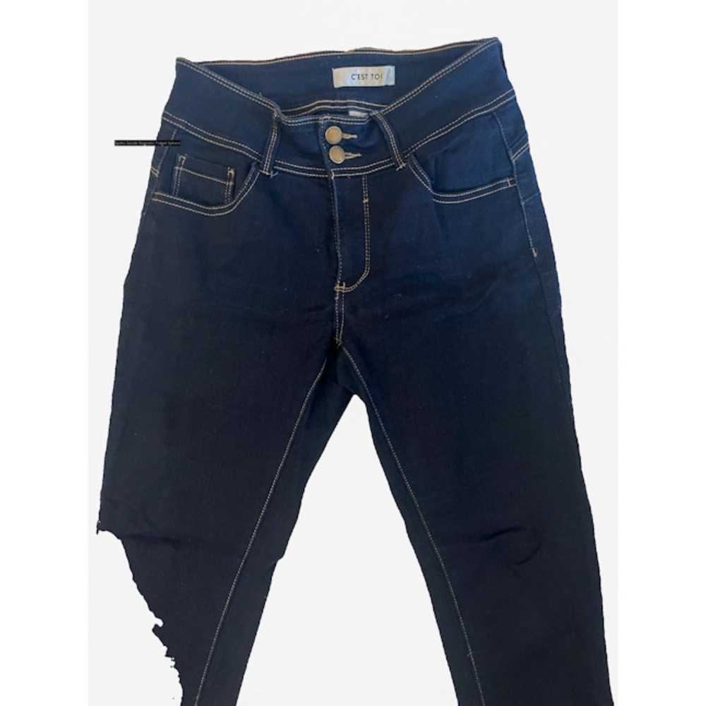 Women's Dark Blue Jeans
